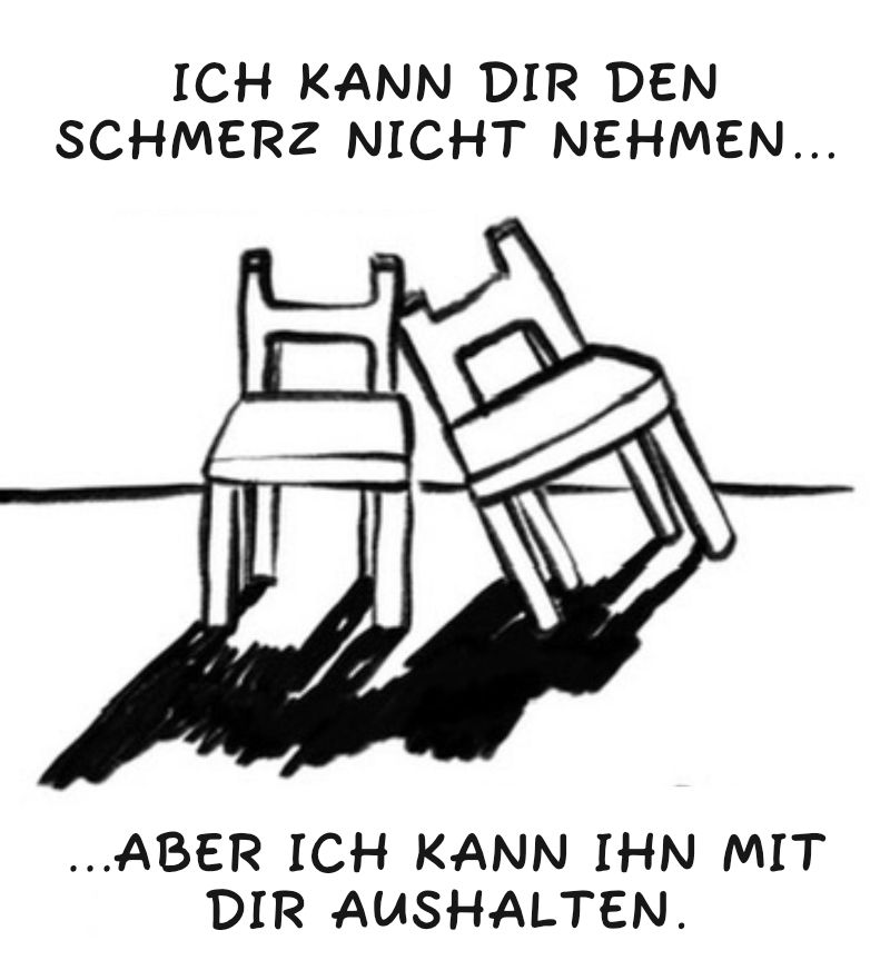Coaching Beratungsraum mit zwei Stühlen